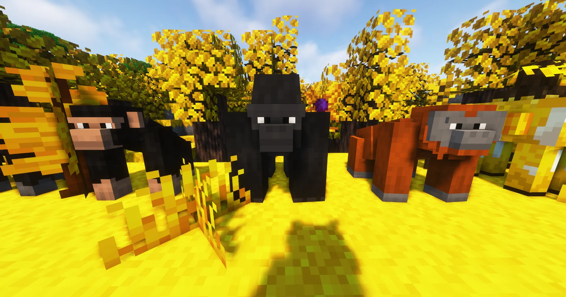 Apecraft 2: A Land Beyond Bananas, Моды, Minecraft