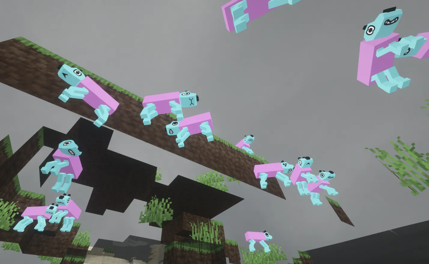 Wobbledogs!, Текстуры, Minecraft