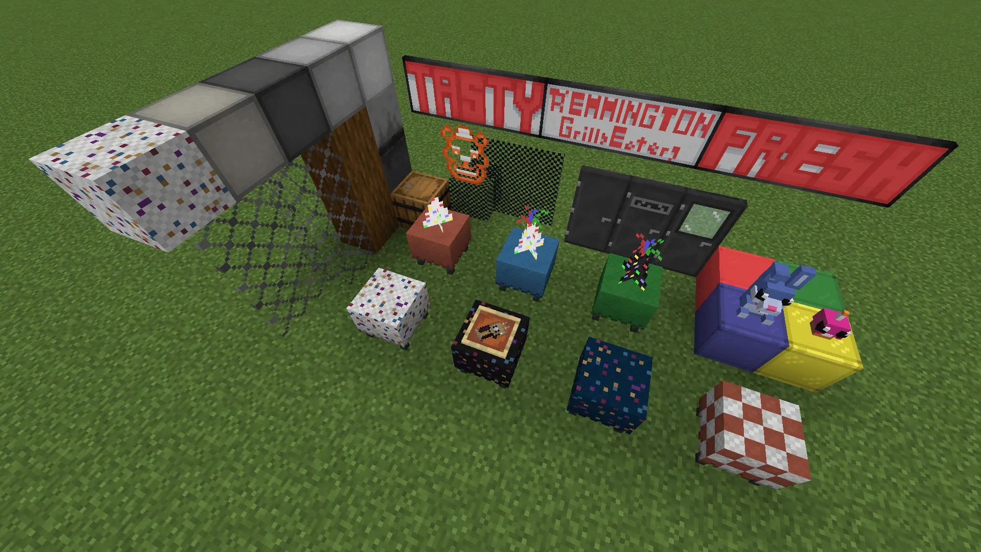 Chucklin's FNaF Pack, Моды, Minecraft