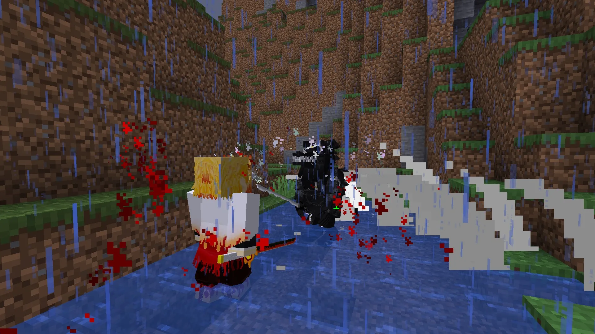 Demon Slayer (Kimestu no Yaiba) — скриншот 6 (Модпаки, Minecraft)