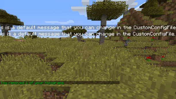 SimpleHologramMaker, Плагины, Minecraft