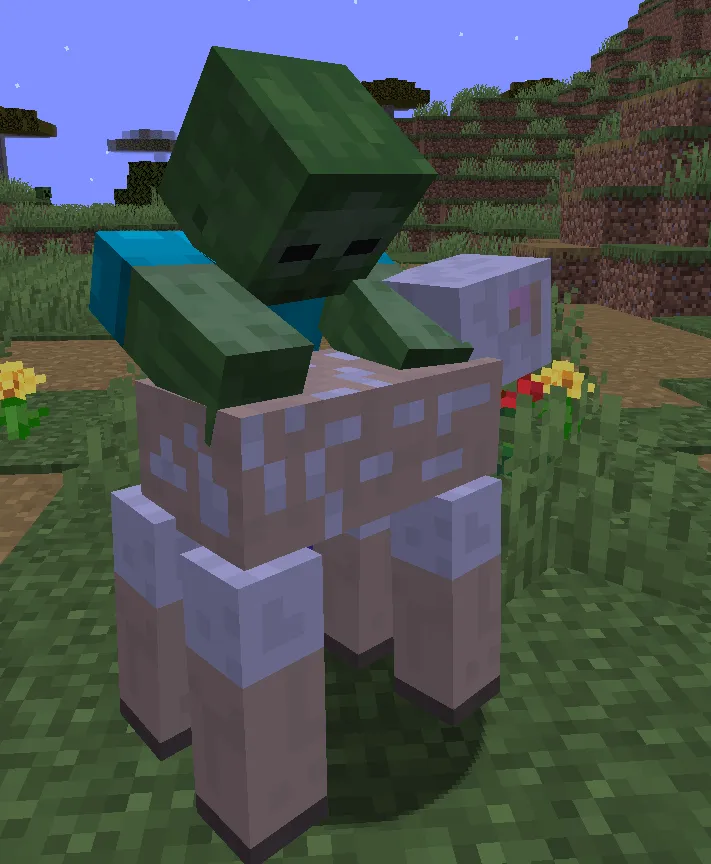 Zombies Like Sheep — скриншот 1 (Моды, Minecraft)