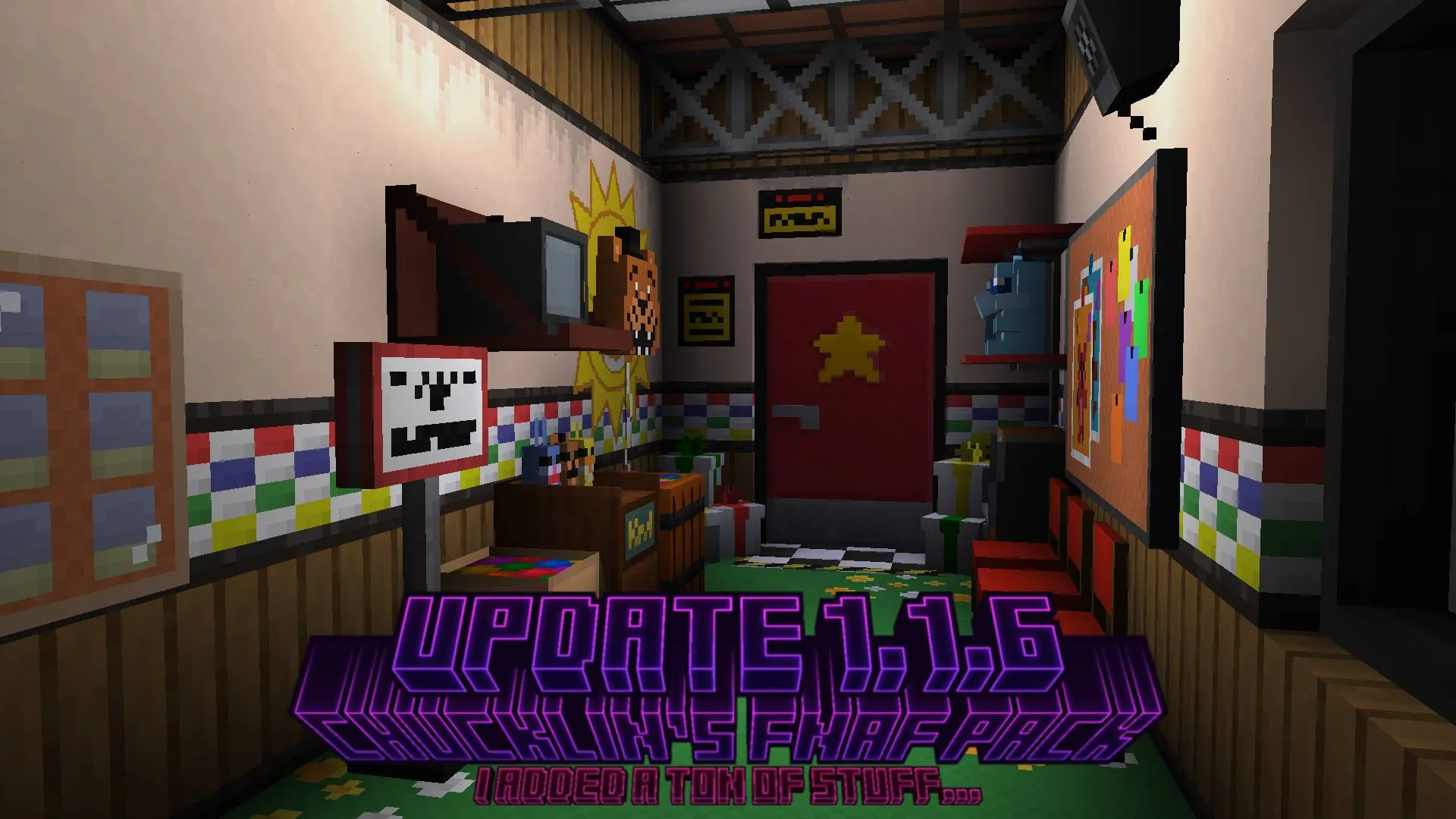 Chucklin's FNaF Pack, Моды, Minecraft