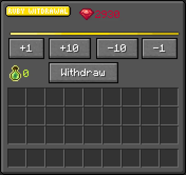 Ruby Exchange — скриншот 3 (Моды, Minecraft)