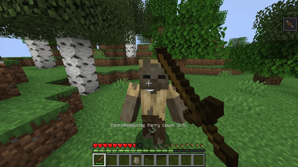 Parry us!, Моды, Minecraft