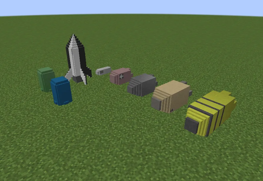 Nuclearium, Моды, Minecraft