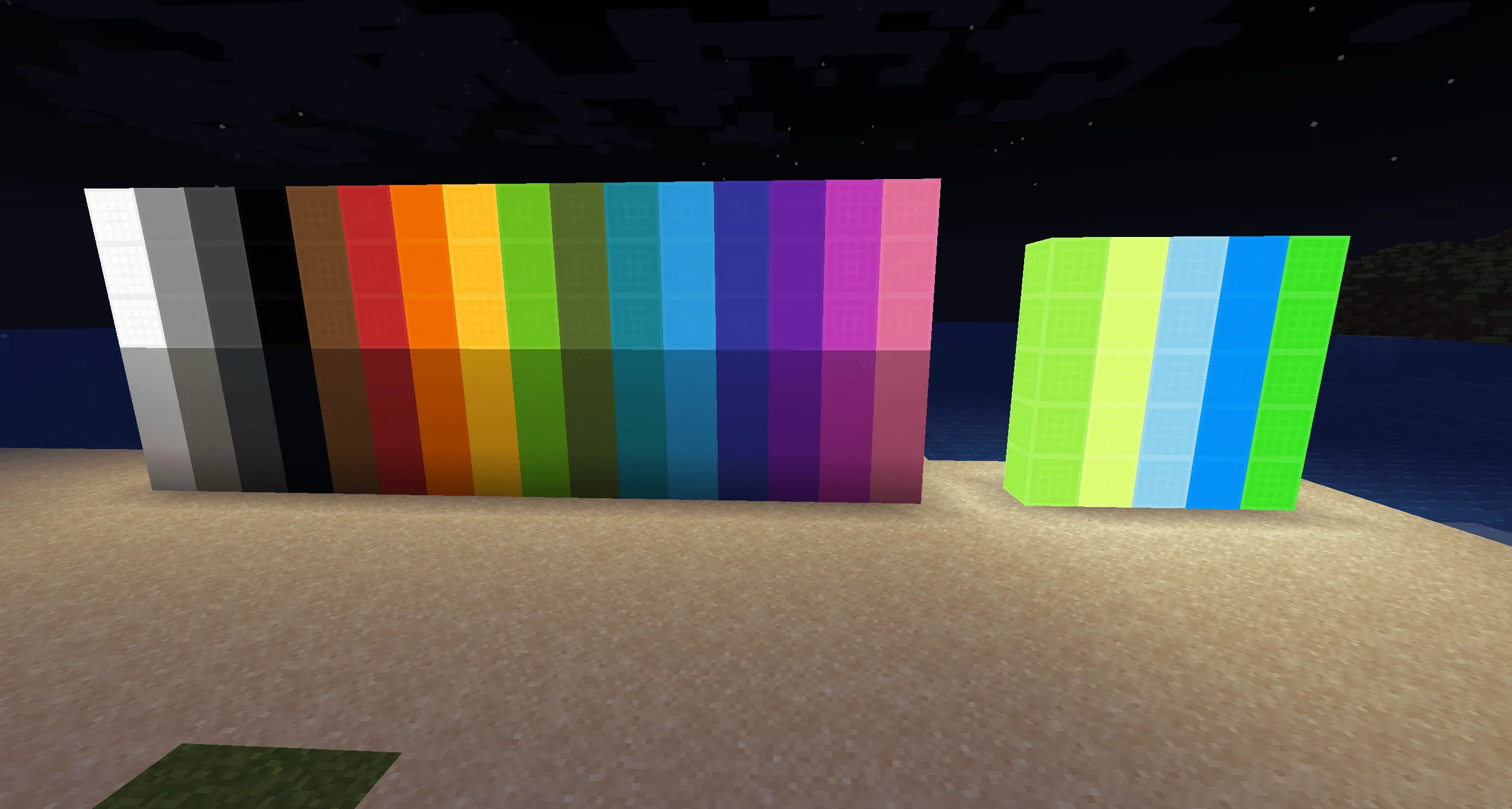 liedge's Neon Lights — скриншот 1 (Моды, Minecraft)