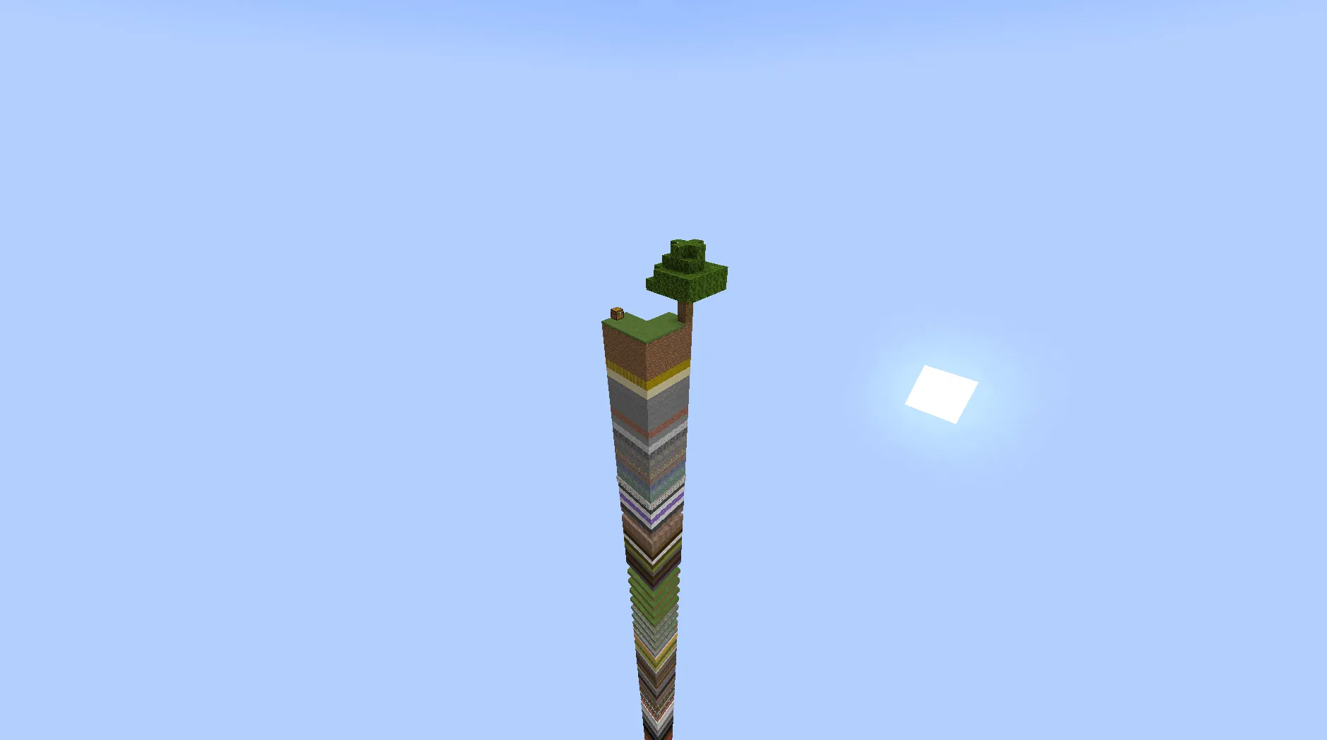 Sky Island of OP Layers 2.0, Карты, Minecraft