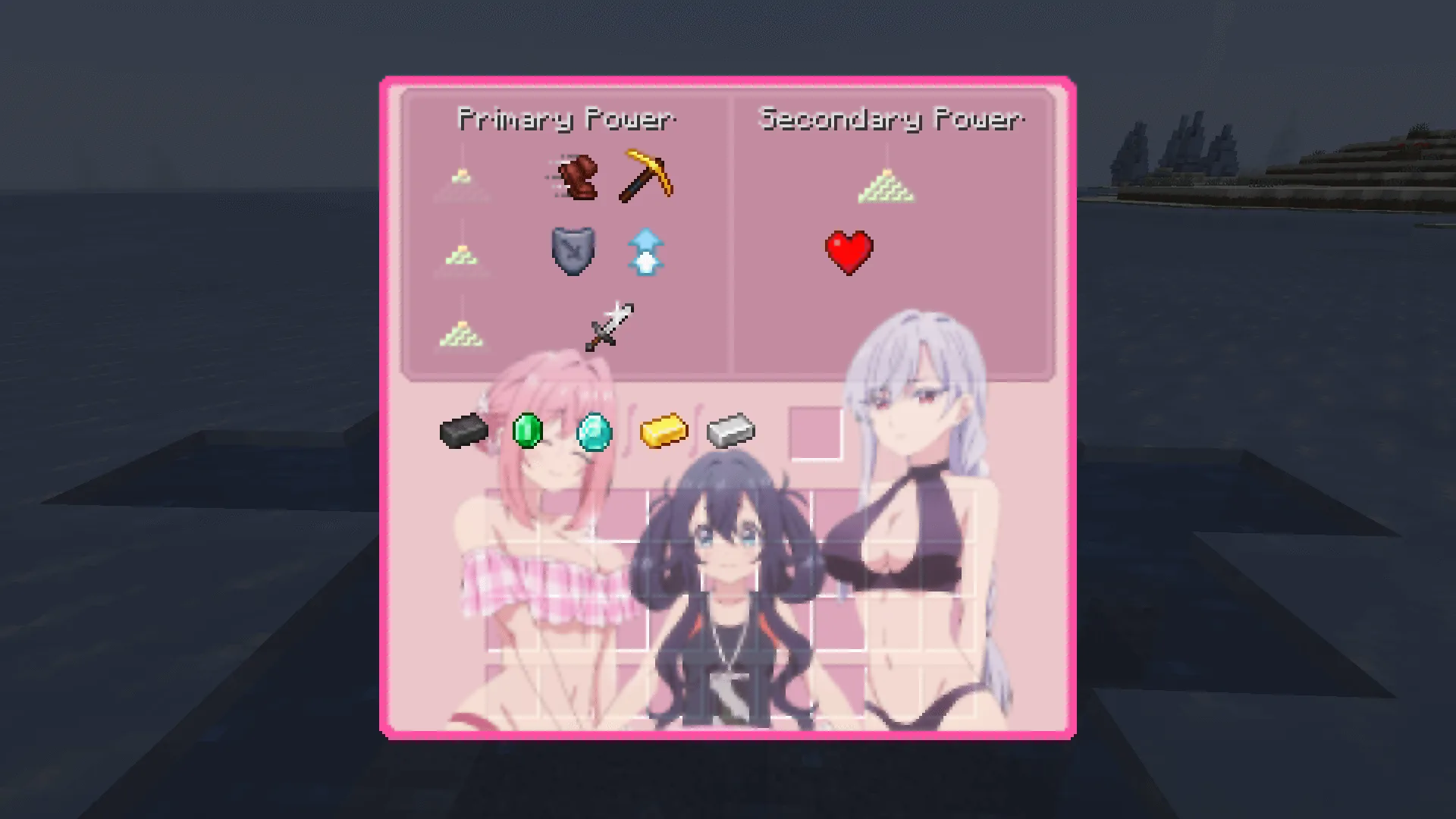 The 100 Girlfriends Who Really, Really, Really Love You GUI Pack, Текстуры, Minecraft