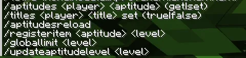 JustLeveling [Fork], Моды, Minecraft