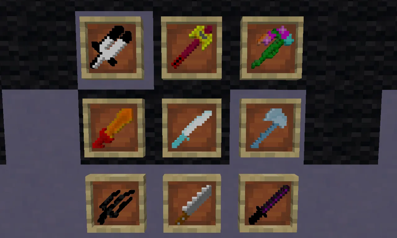 Crazy Weapons RPG, Моды, Minecraft