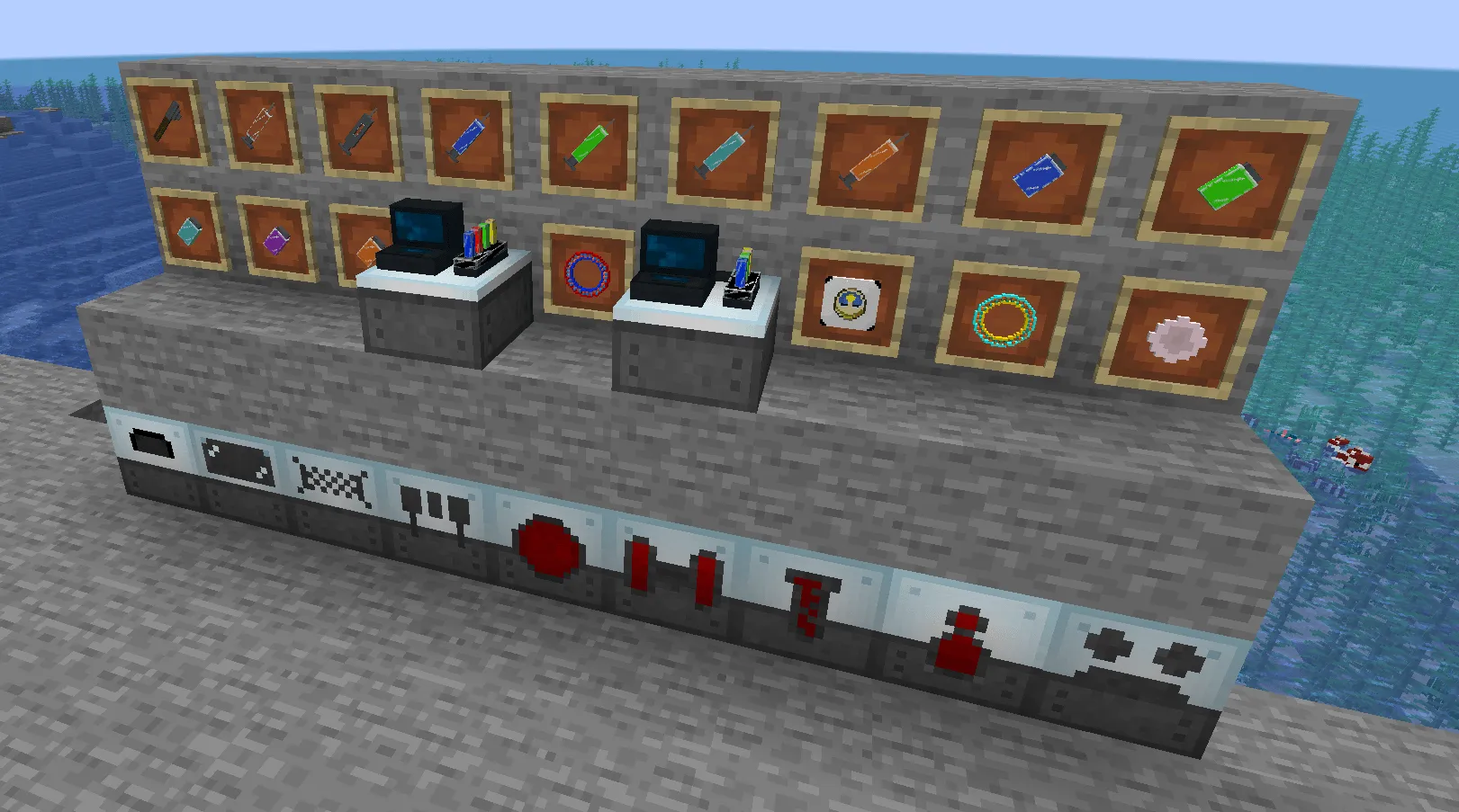 Genetics : Compound-V Edition — скриншот 1 (Моды, Minecraft)