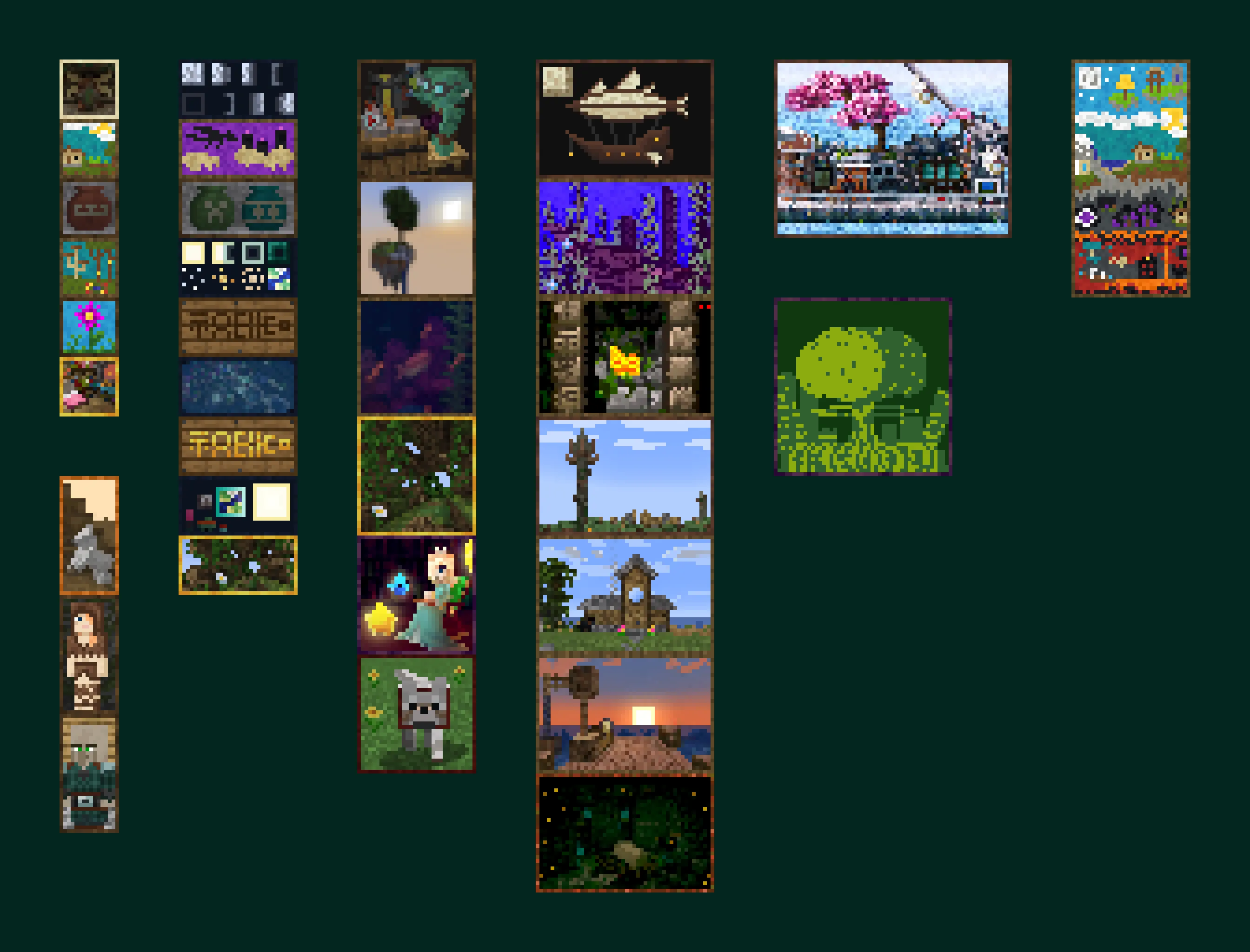 Wilder Horizons: Plentiful Paintings (MDLC) — скриншот 2 (Моды, Minecraft)