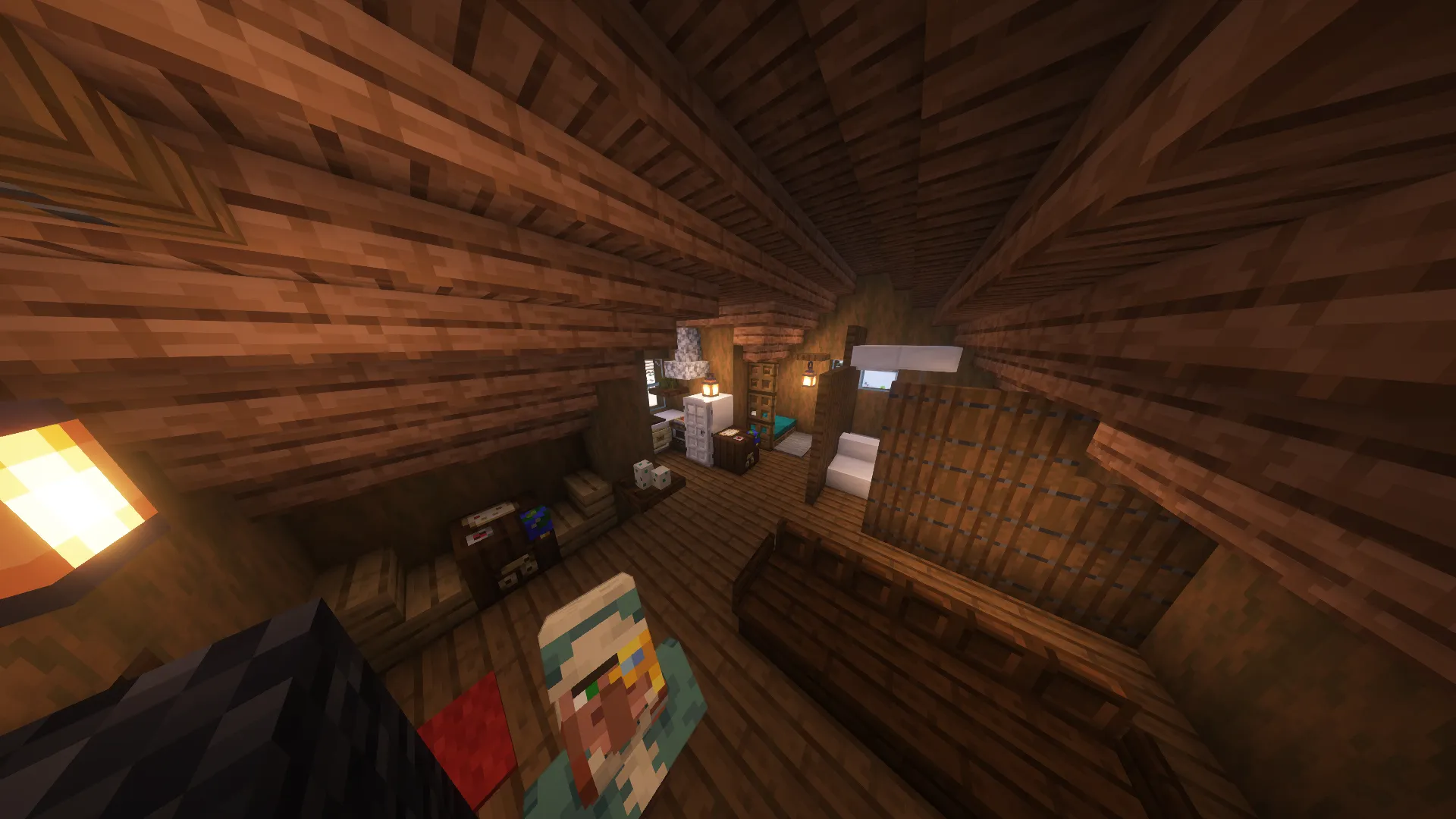 Snowy Villager Hotel — скриншот 1 (Моды, Minecraft)