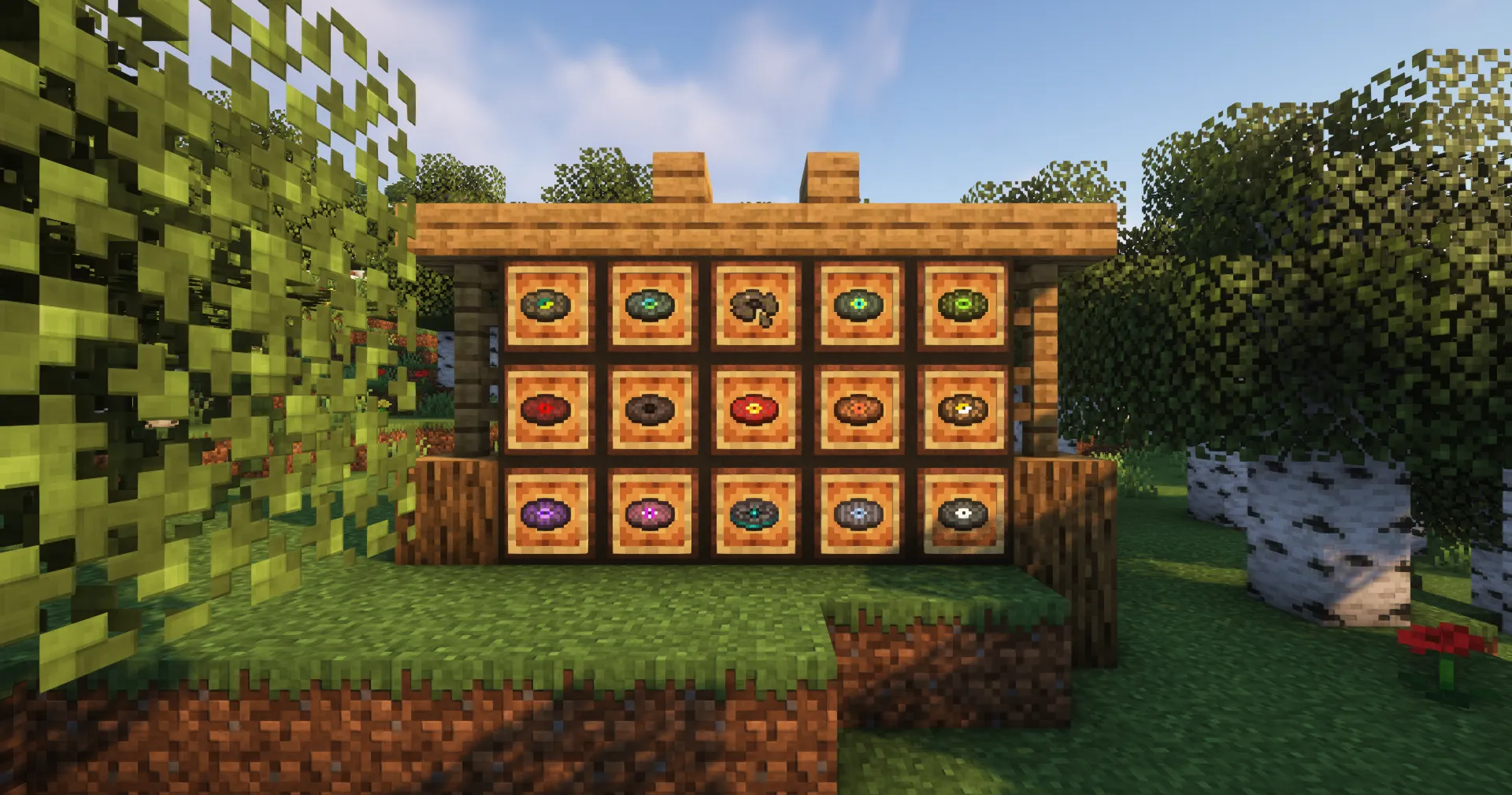 Unique Discs!, Текстуры, Minecraft