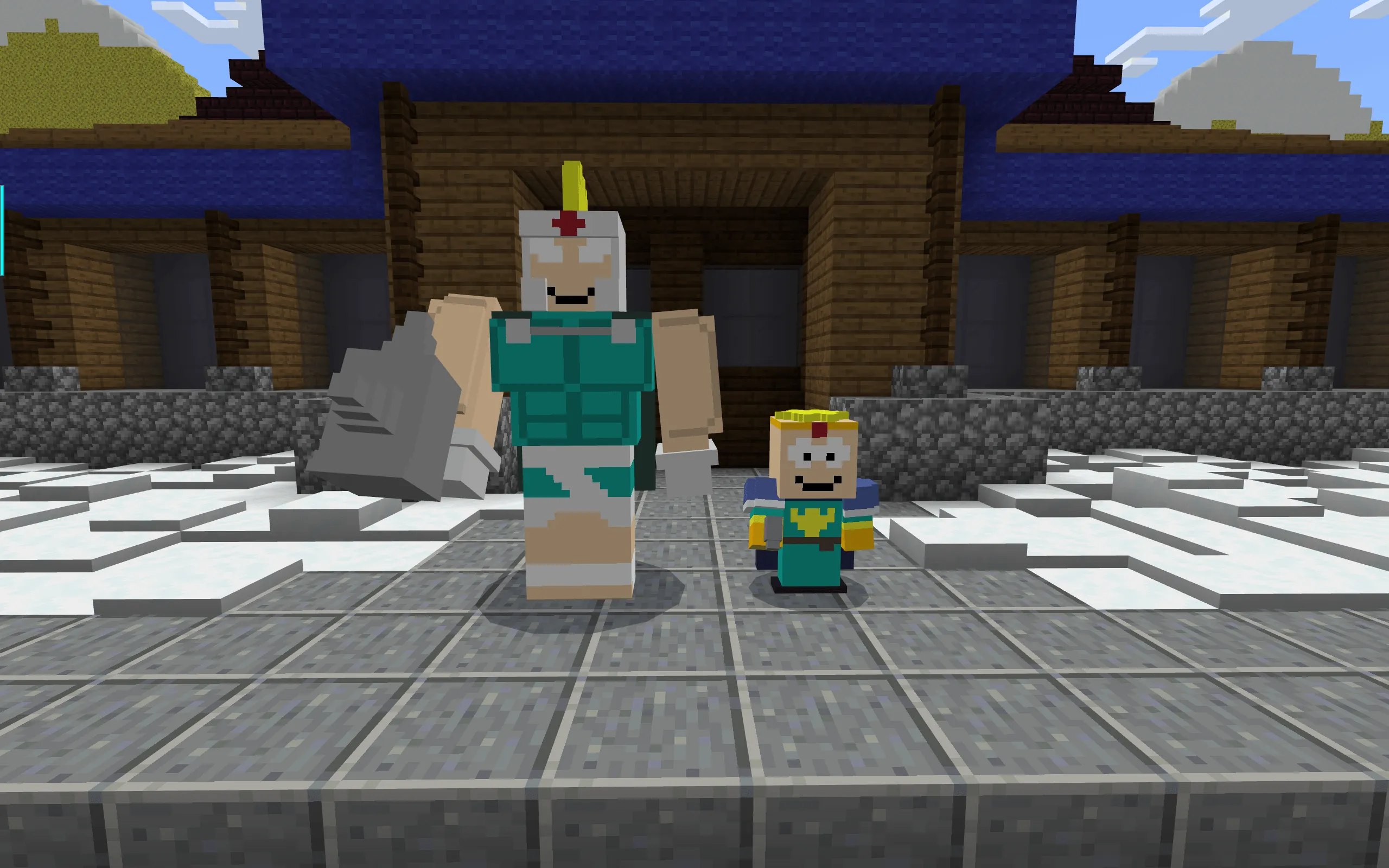 South Park — скриншот 2 (Аддоны, Minecraft)