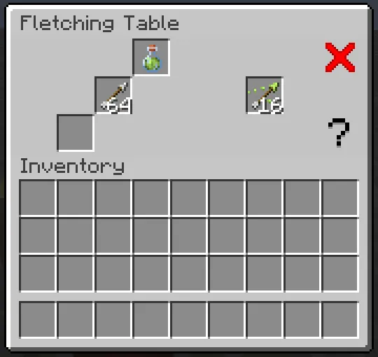 Better Fletching Tables (BFT) — скриншот 3 (Моды, Minecraft)