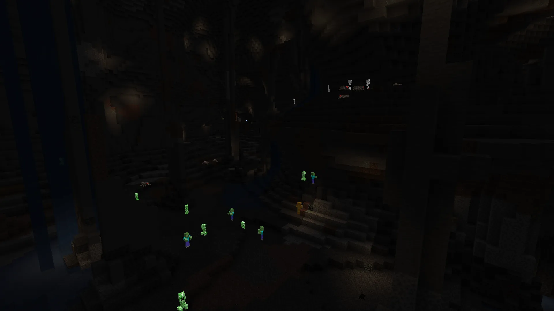 Glowing Hostile Mobs, Текстуры, Minecraft