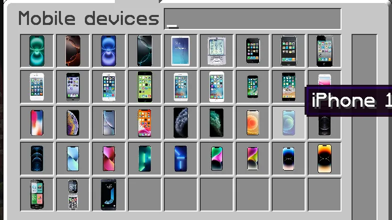 CasualItems, Моды, Minecraft