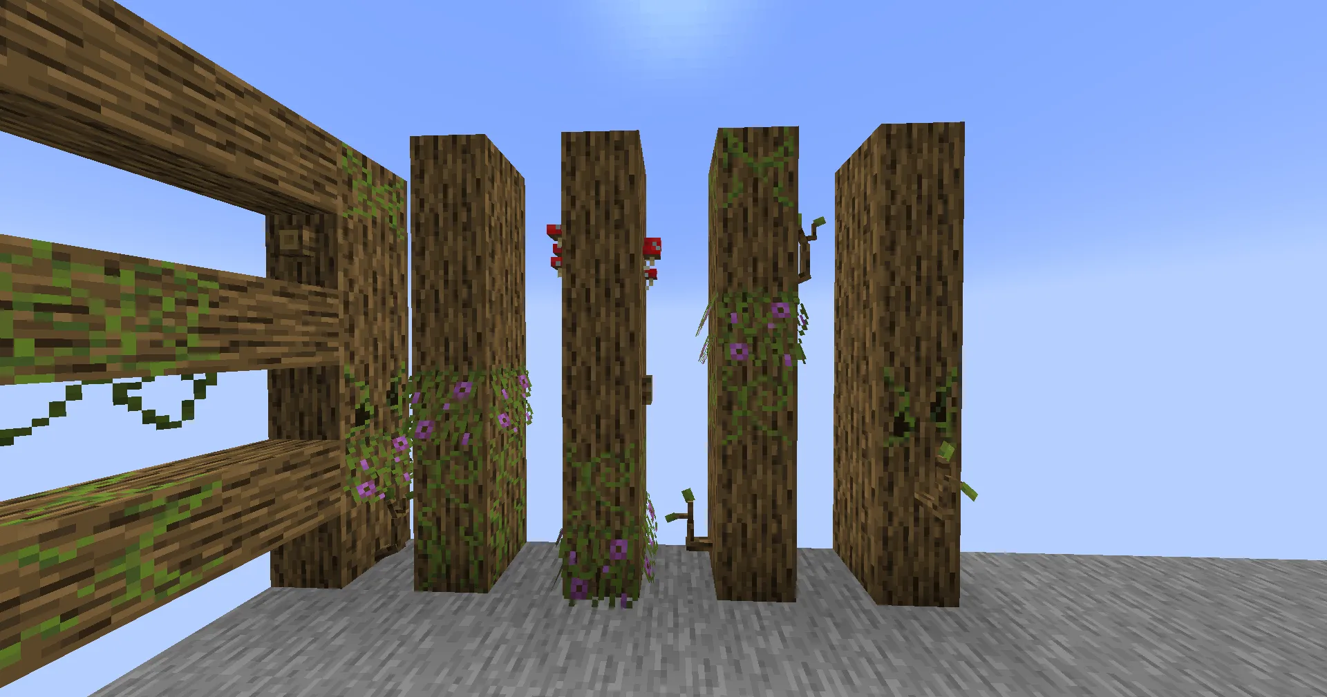 Musgo, Текстуры, Minecraft