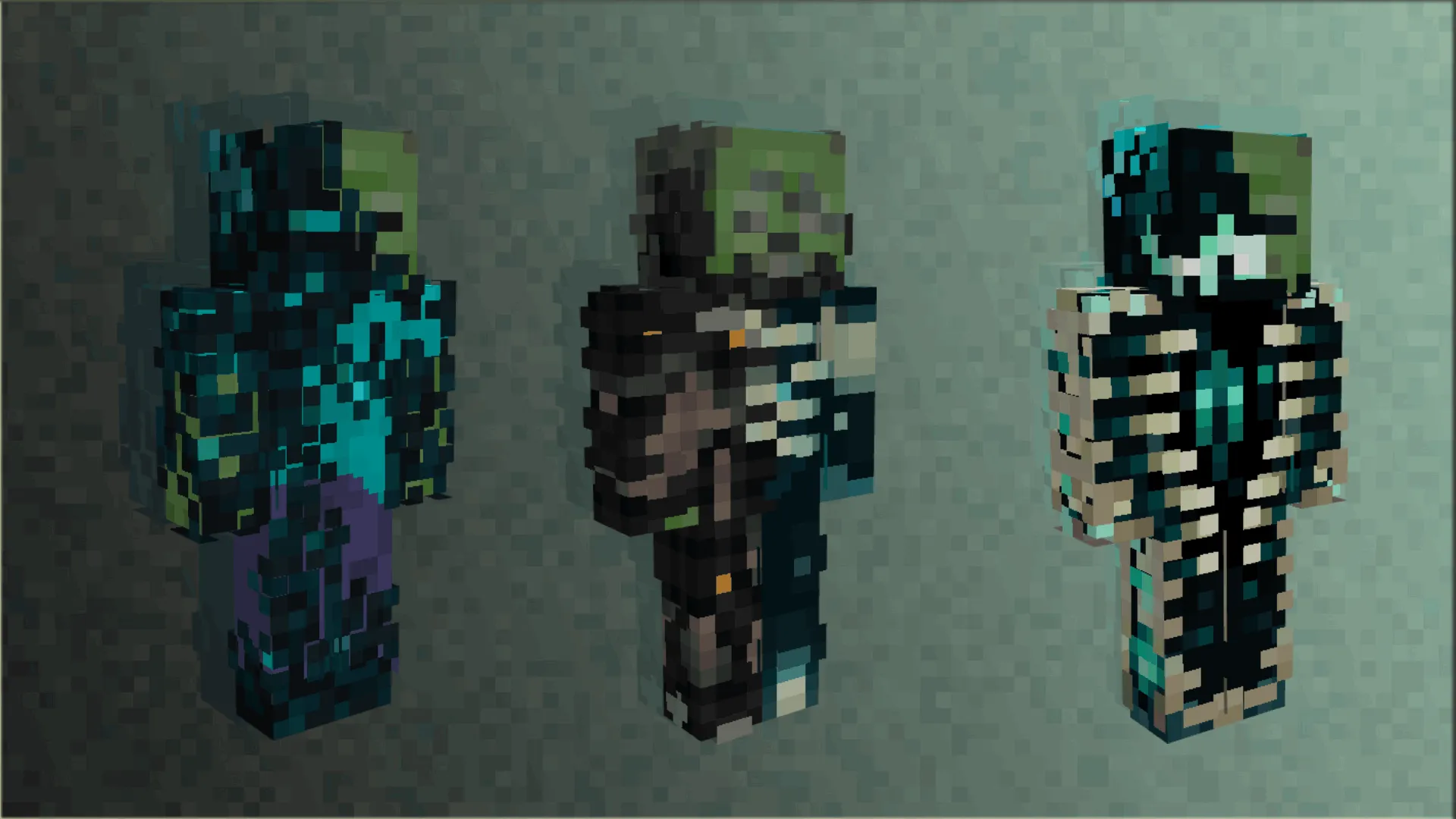 Azu's Enhanced Zombie Variants x Fresh Animations, Текстуры, Minecraft