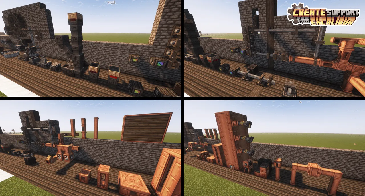 Excalibur | Create Support, Текстуры, Minecraft