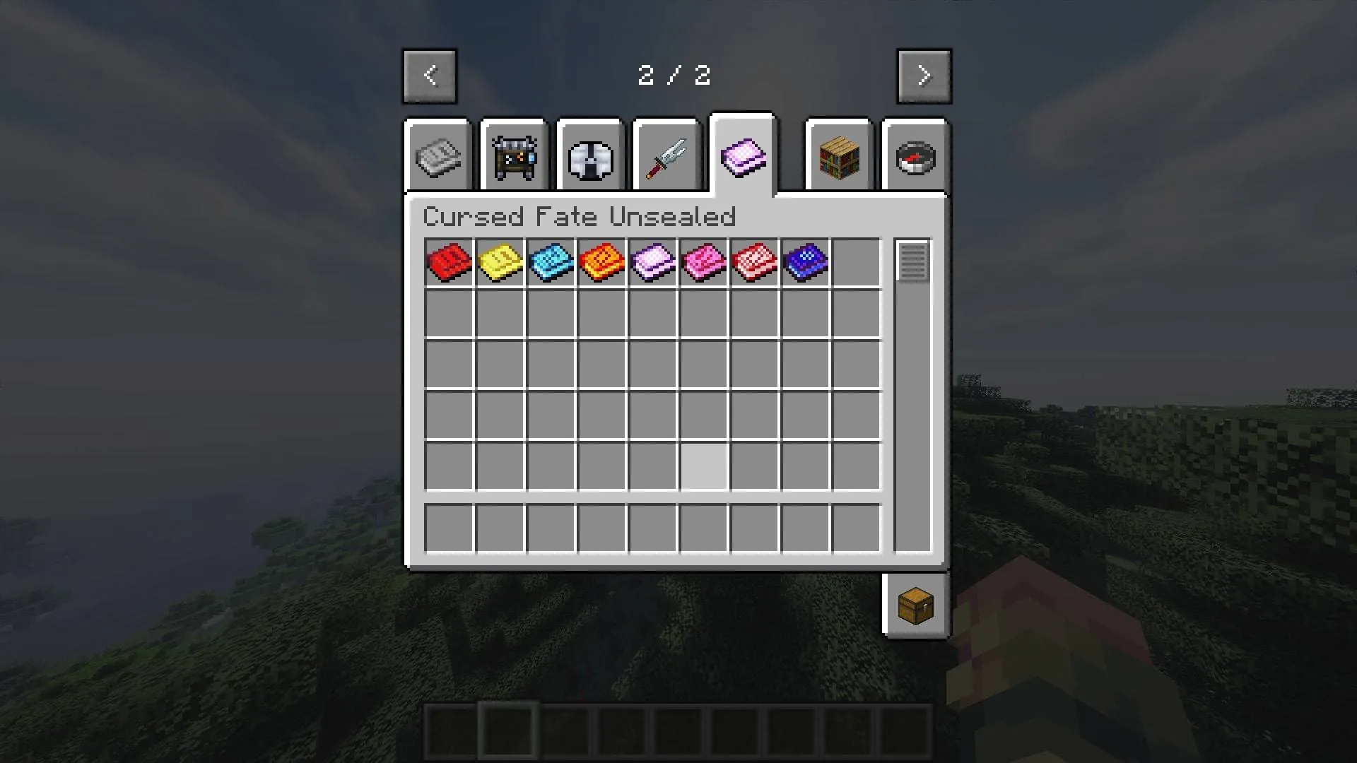 Cursed Fate: Unsealed, Моды, Minecraft