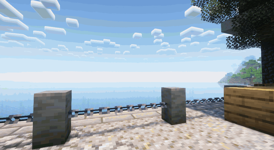 Connected Chains - Macaw's Lights Compat — скриншот 1 (Текстуры, Minecraft)