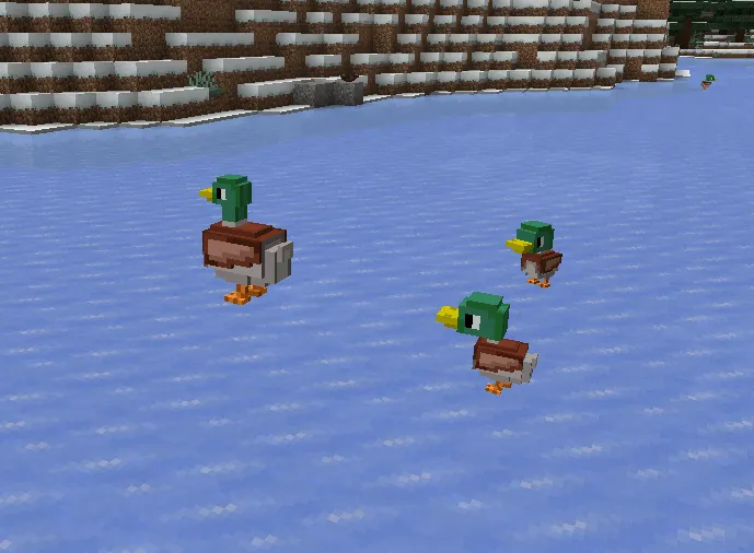BetterMobs(Ducks) — скриншот 1 (Моды, Minecraft)