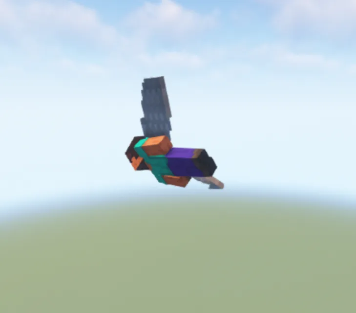 Feather elytra — скриншот 1 (Текстуры, Minecraft)