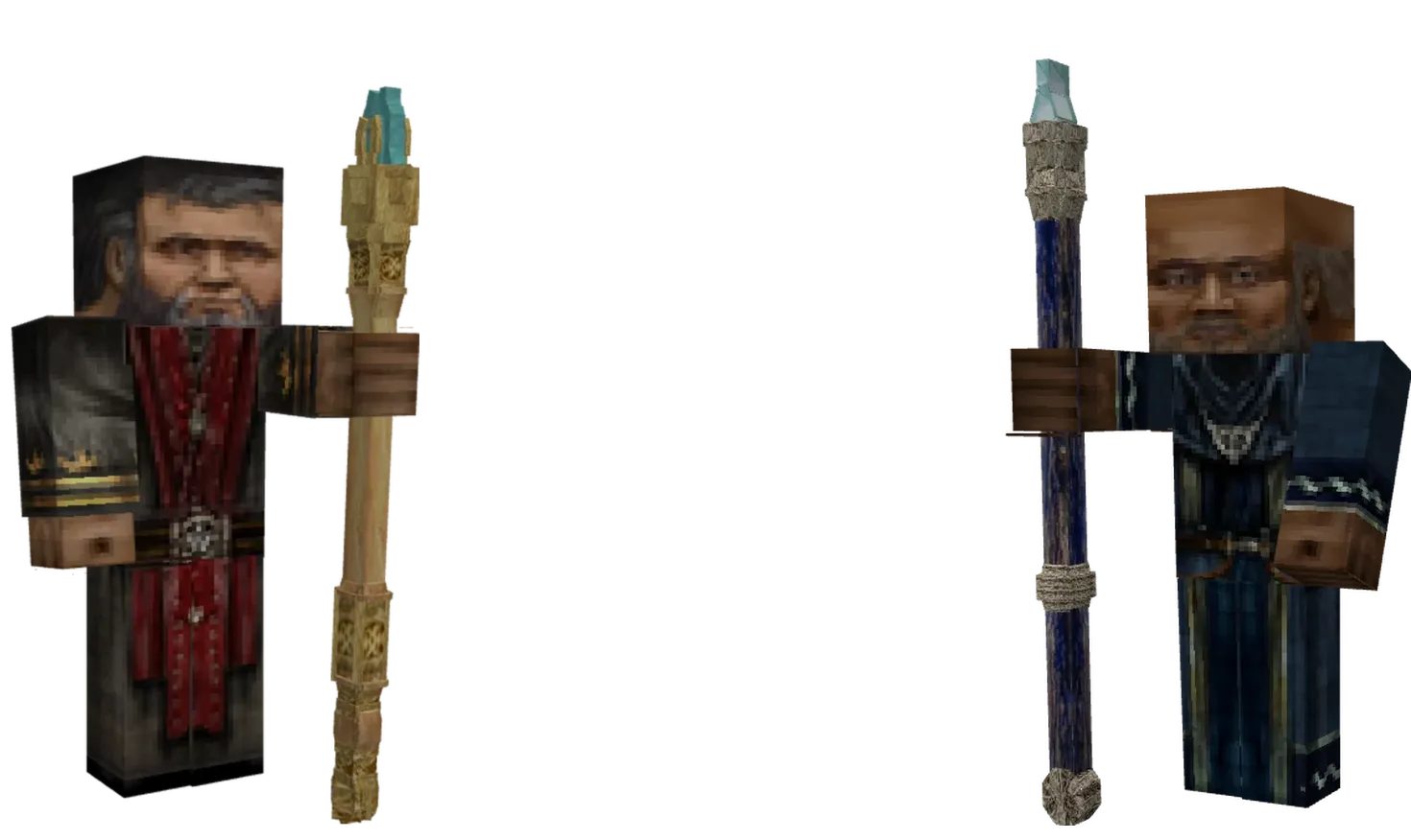 Gothic Magic & Mages' Staffs — скриншот 7 (Текстуры, Minecraft)