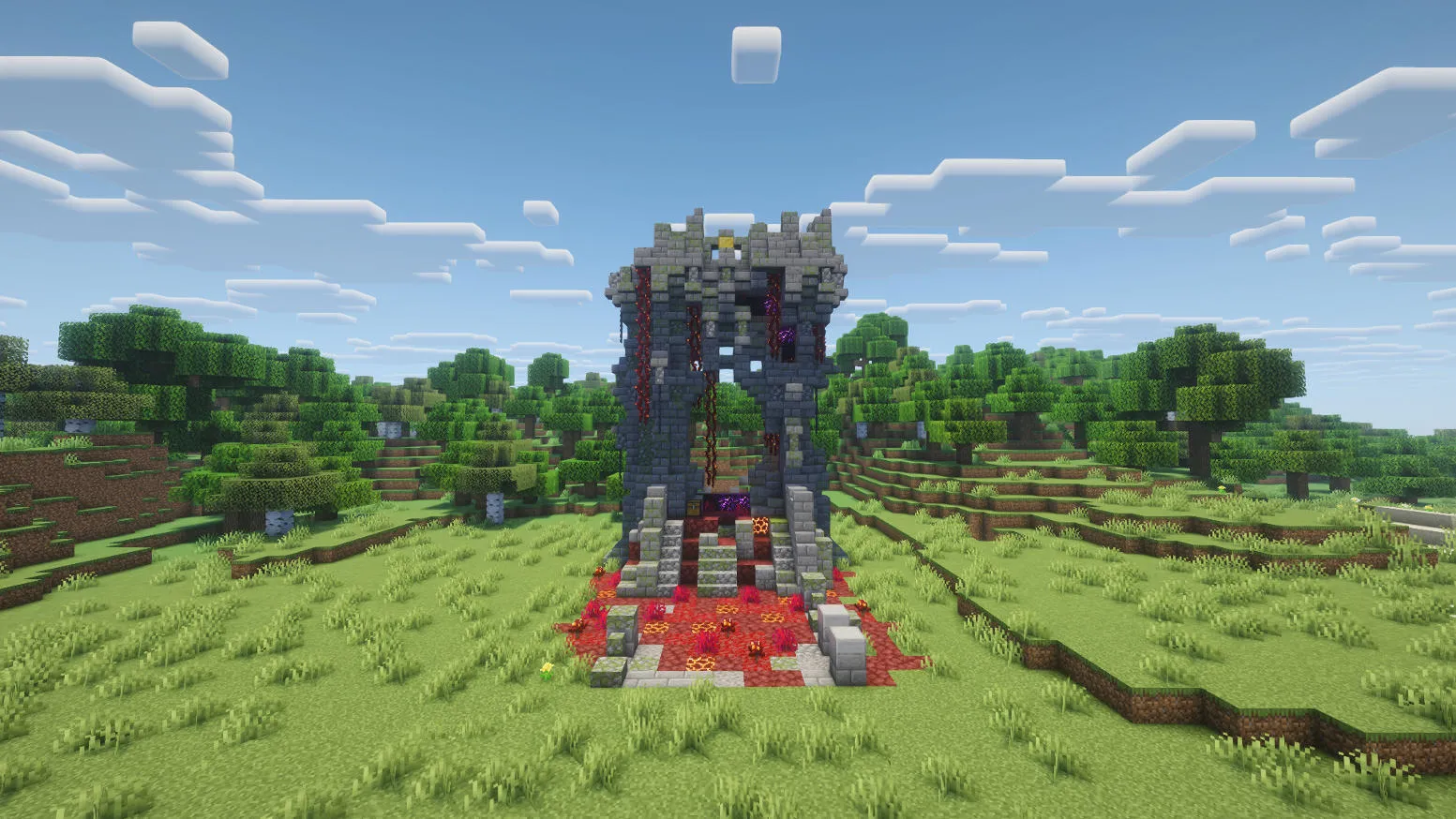 Giant Ruined Portals, Моды, Minecraft