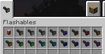 Flashables, Моды, Minecraft