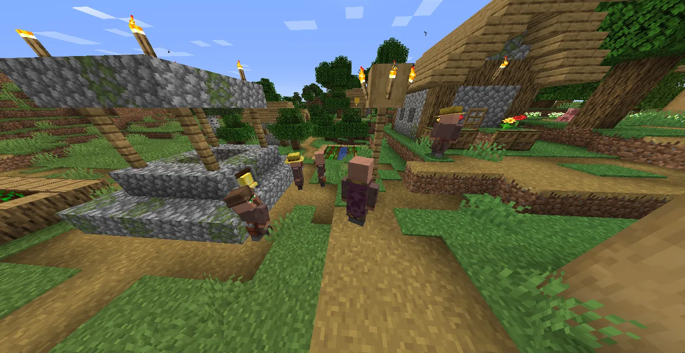 Villagers with Separated Arms — скриншот 8 (Текстуры, Minecraft)