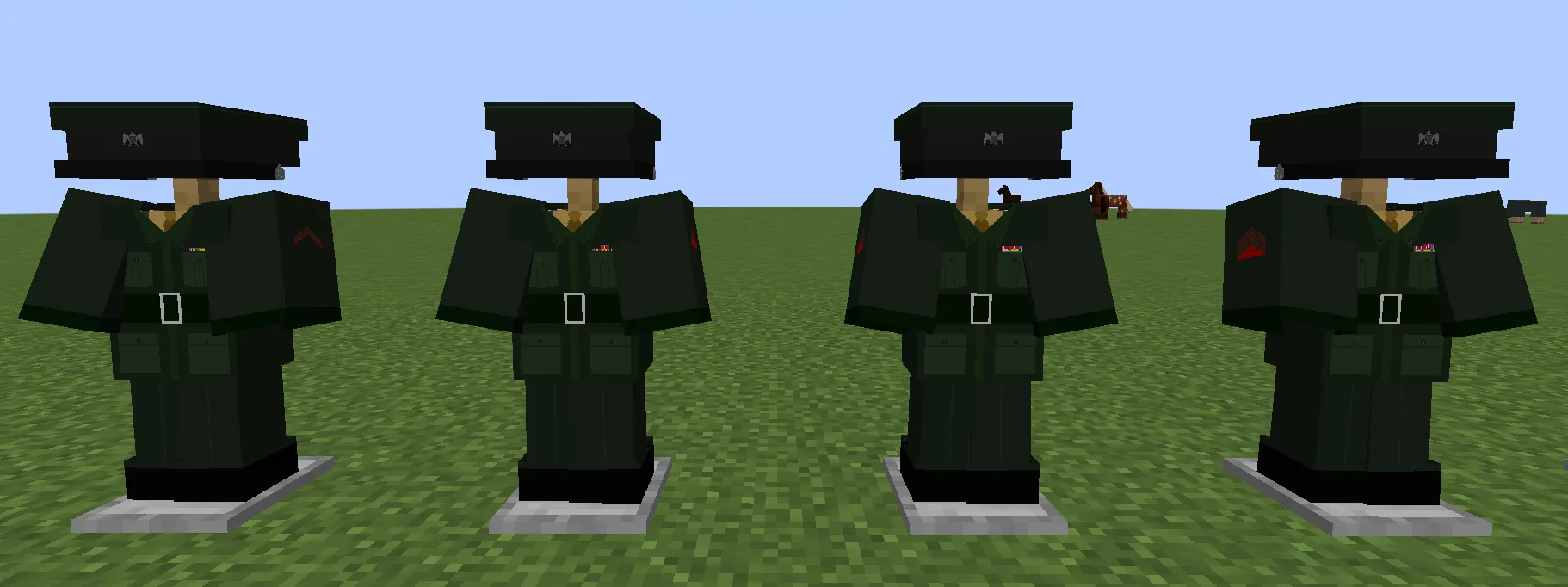 Expanded Marine Corps Uniforms, Моды, Minecraft