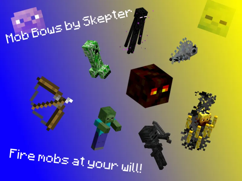 MobBows — скриншот 1 (Плагины, Minecraft)