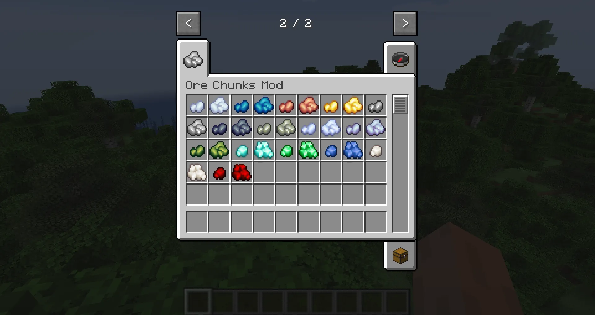 Ore Chunks, Моды, Minecraft