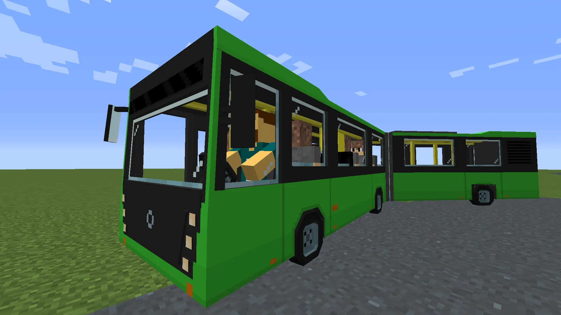 Traffic Simulator - Default Content Pack, Моды, Minecraft