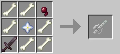 Serpentbone Sword from Elden Ring, Моды, Minecraft