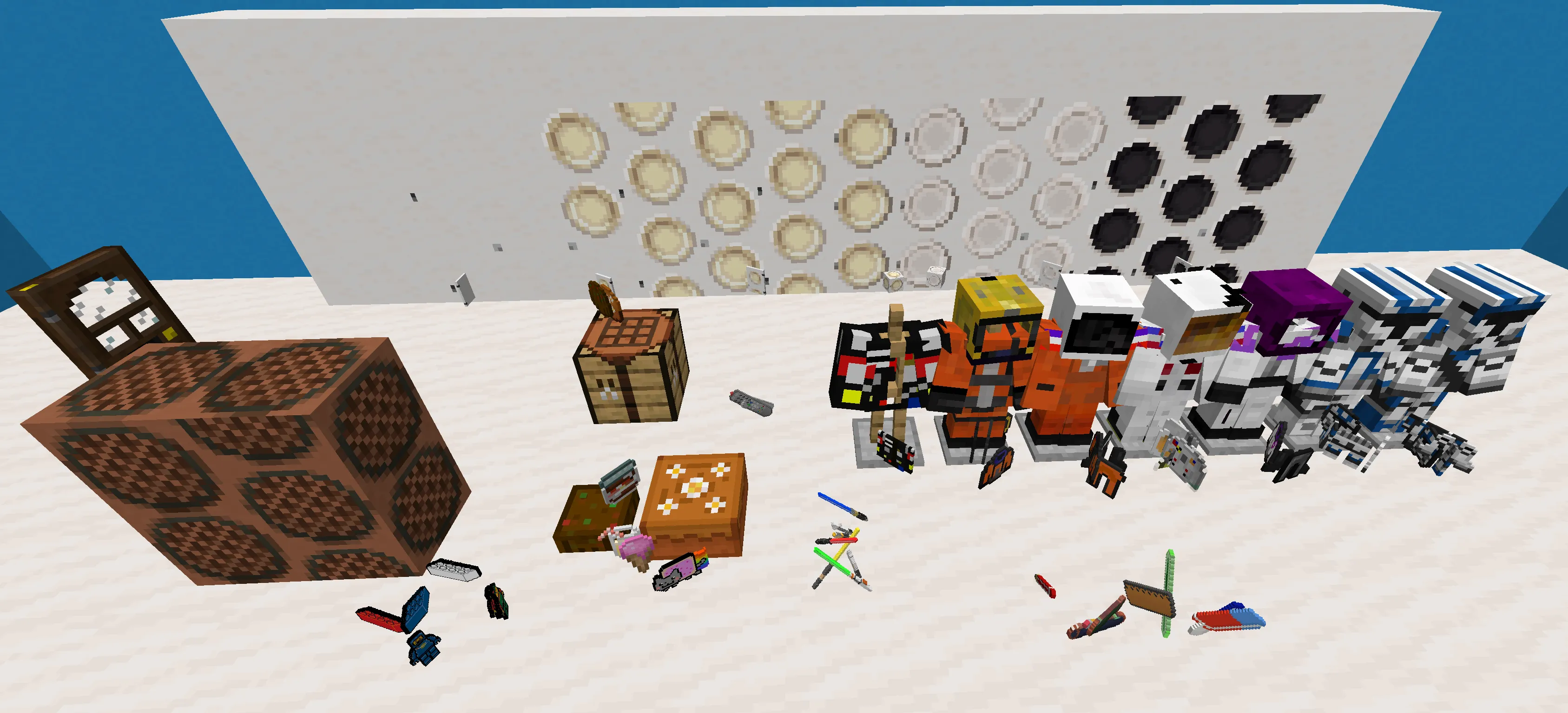 Garatim And Robainks' Unlimited Workshop (GARUW), Моды, Minecraft