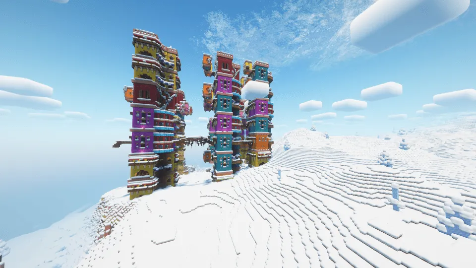 Zombie Apocalypse - Winter Edition — скриншот 2 (Модпаки, Minecraft)