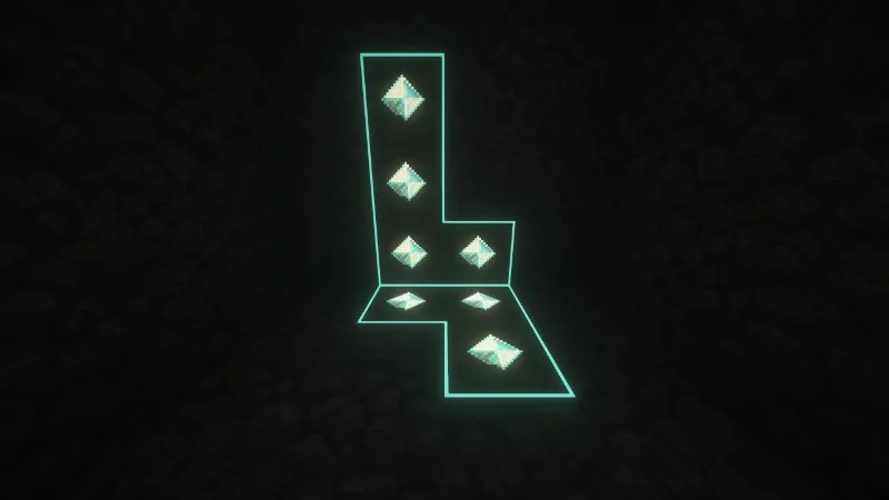 John Smith Legacy - Glowing Ores — скриншот 18 (Текстуры, Minecraft)