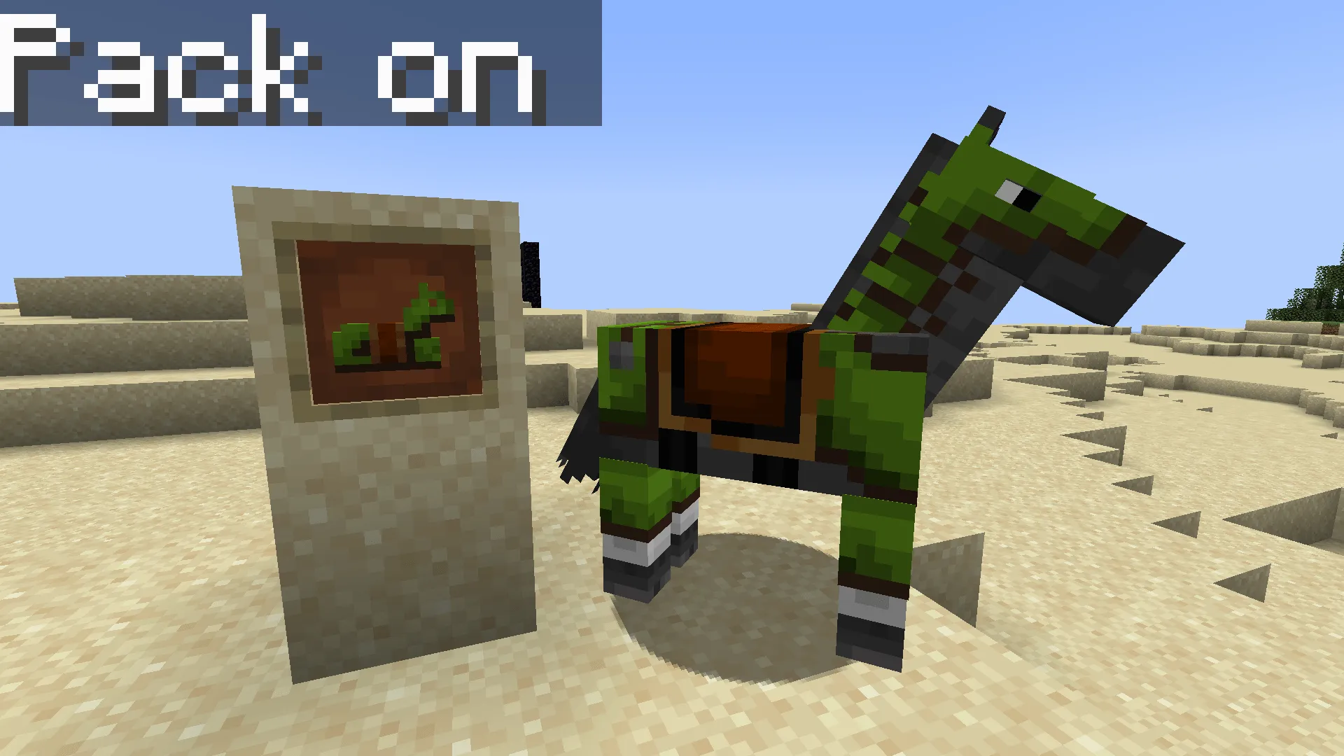 Fixed Leather Horse Armor — скриншот 1 (Текстуры, Minecraft)