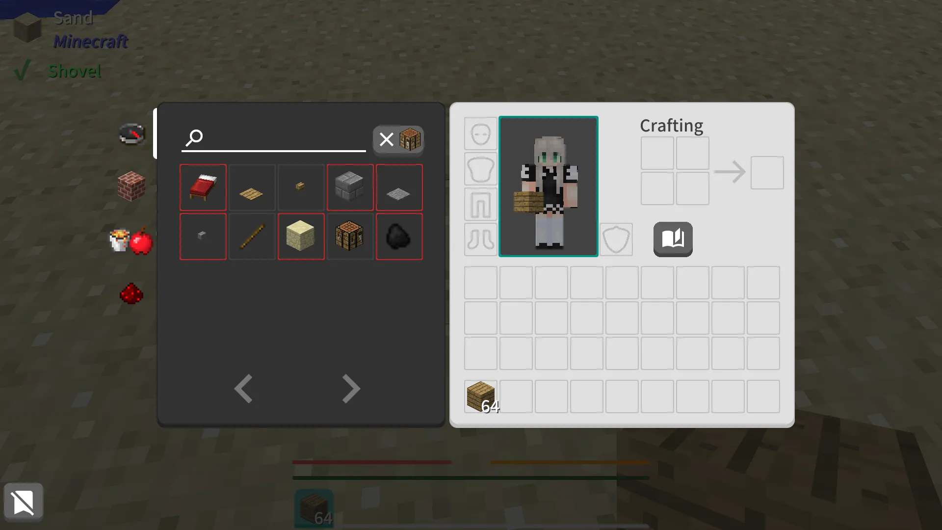 Flat HDUI — скриншот 6 (Текстуры, Minecraft)