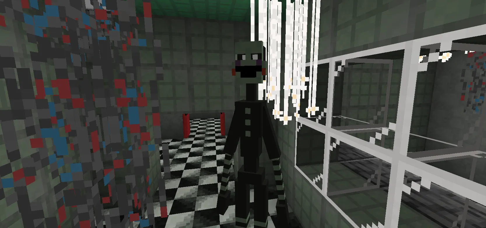 Five Night´s at Blocks, Моды, Minecraft