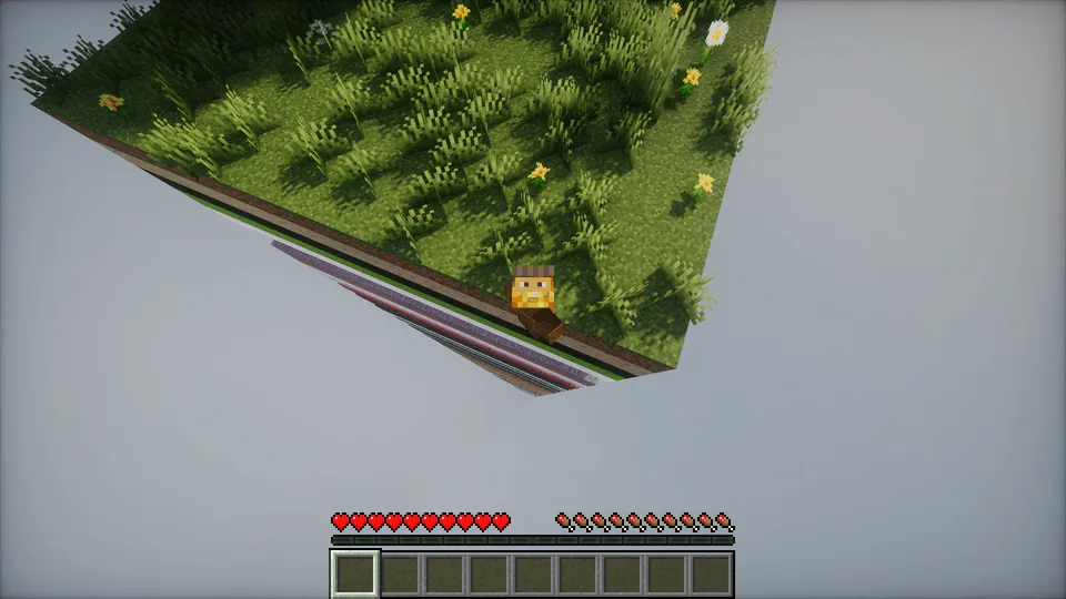 One Chunk Random Layers, Карты, Minecraft