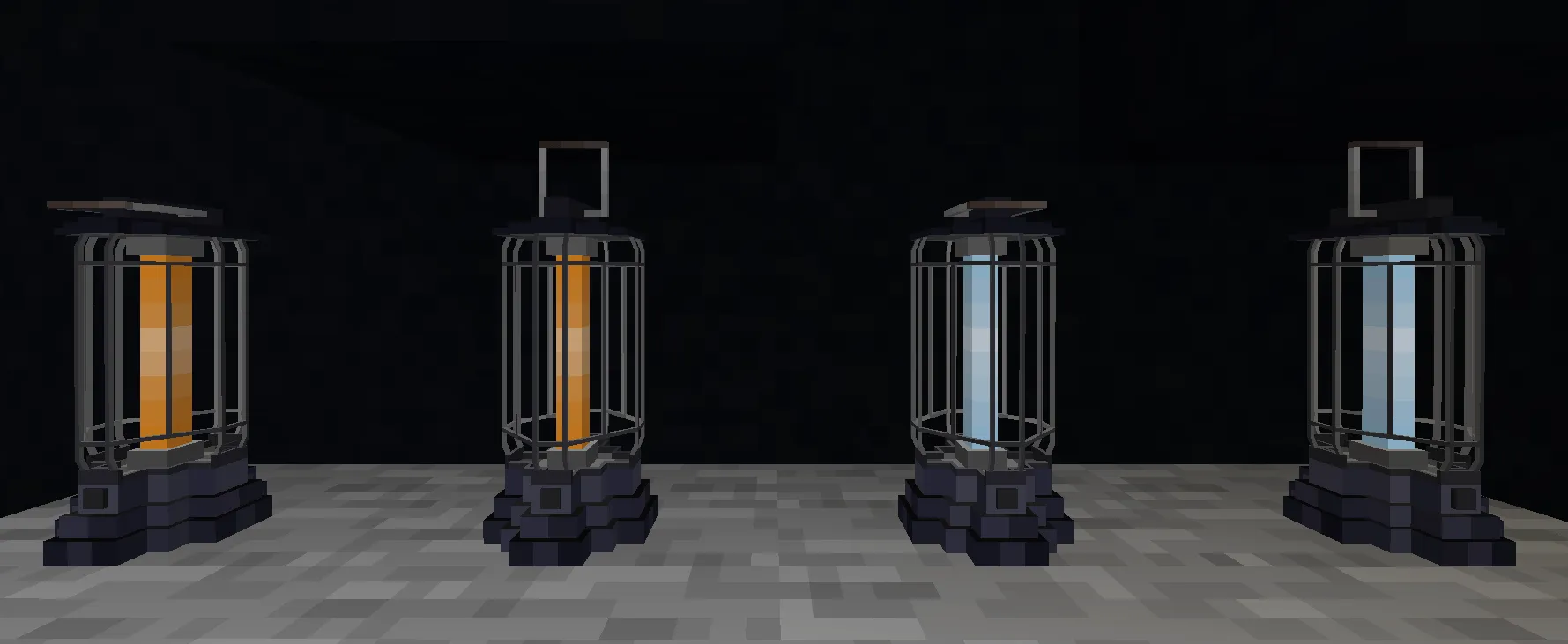 Pressure's Handlanterns, Текстуры, Minecraft