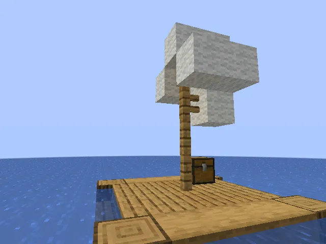 Raft Survival, Карты, Minecraft