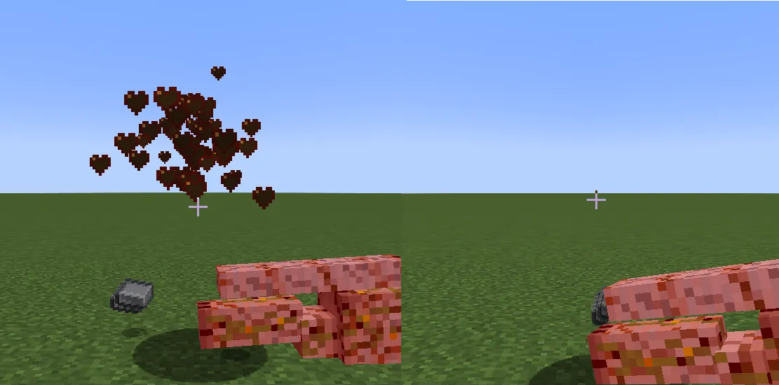 No Damage Hearts, Текстуры, Minecraft