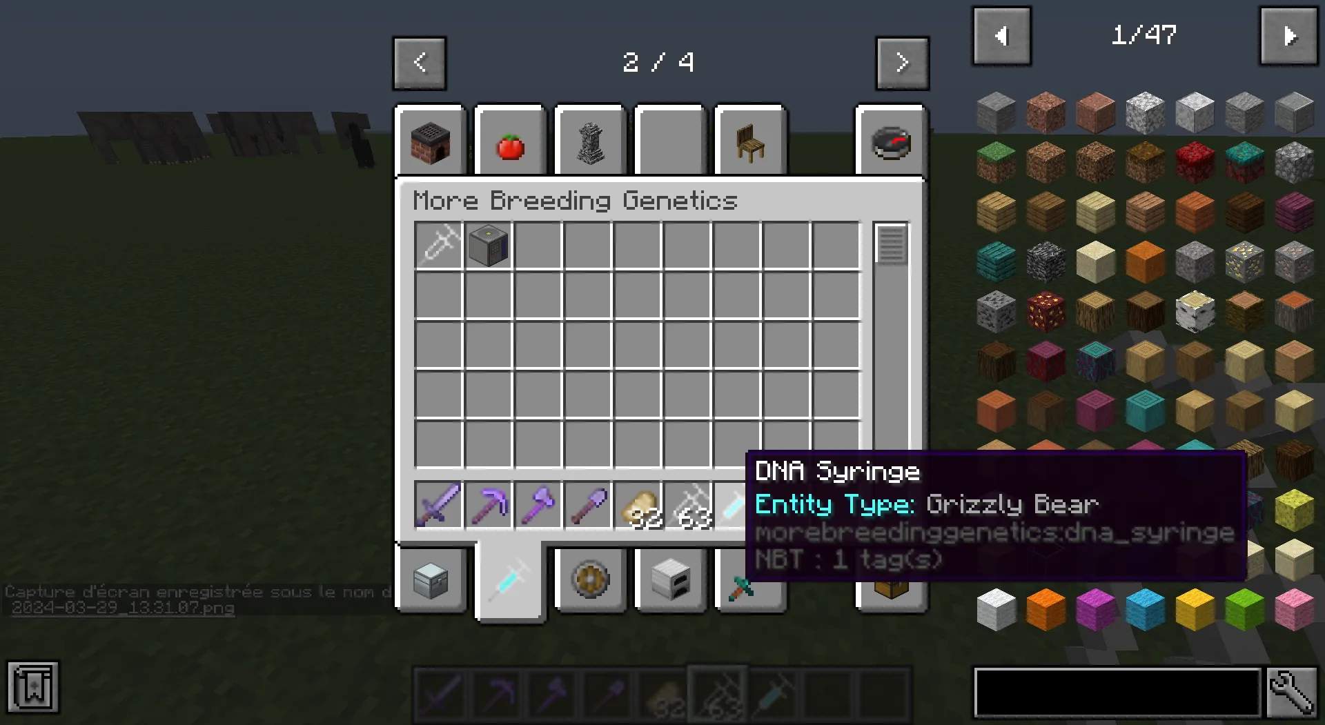 More Breeding Genetics, Моды, Minecraft